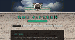 Desktop Screenshot of onefifteen.com